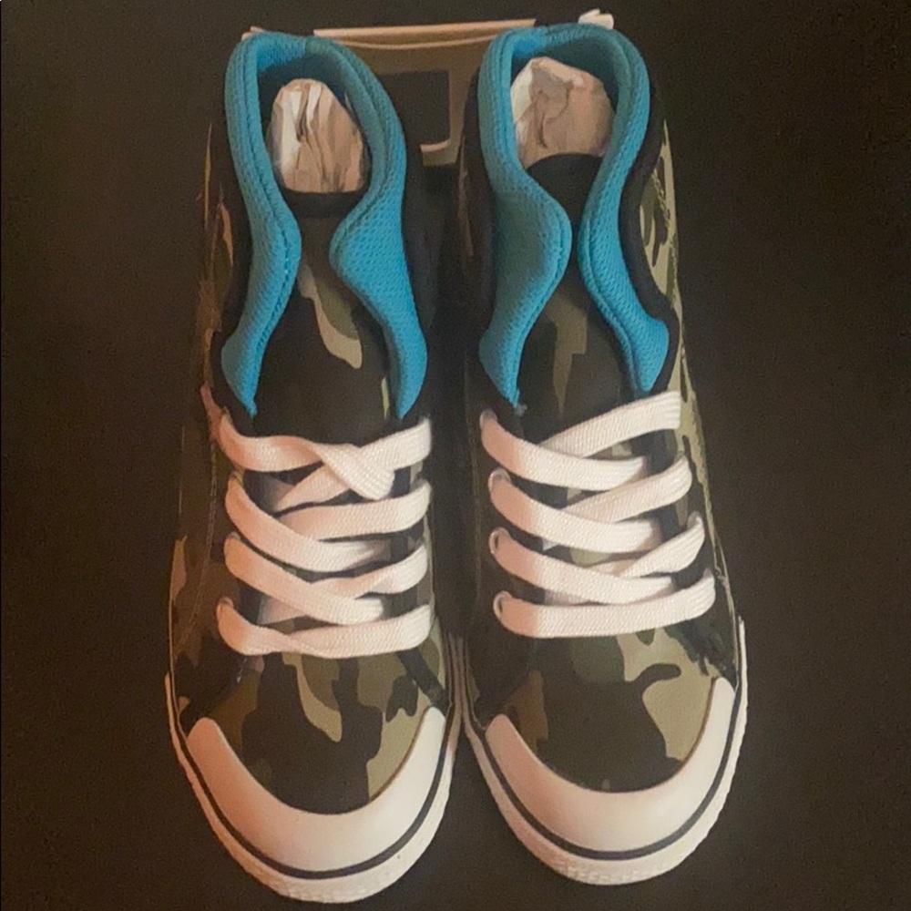Camo sneakers